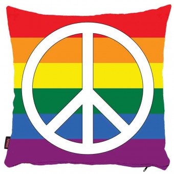 Peace Yastık Kılıfı-4